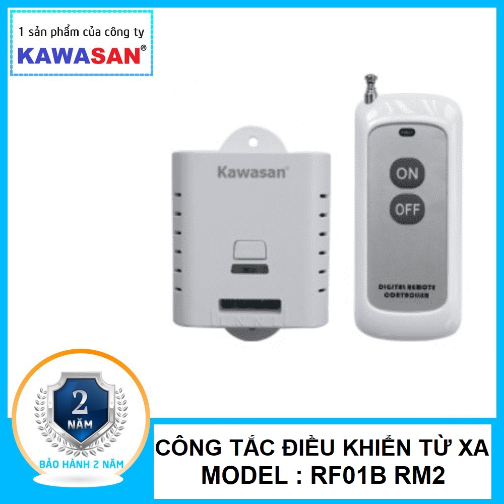 Công tắc điều khiển từ xa RF01B RM2 kawasan