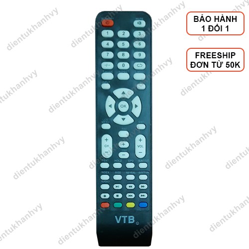 Điều khiển Remote Tivi VTB chất lượng cao