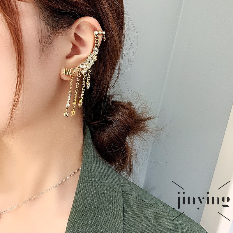 GETNOIVAS Khuyên Tai Nữ Trang Dáng Dài Tạo Hình Độc Đáo