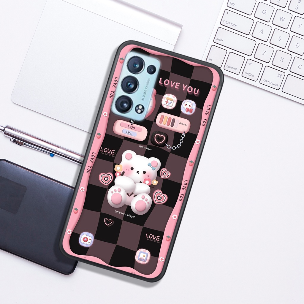 Ốp Lưng OPPO RENO 6 4G - RENO 6 5G - RENO 6Z, In Hình Sinh Động, Dễ Thương, Màu Sắc Cá Tính.