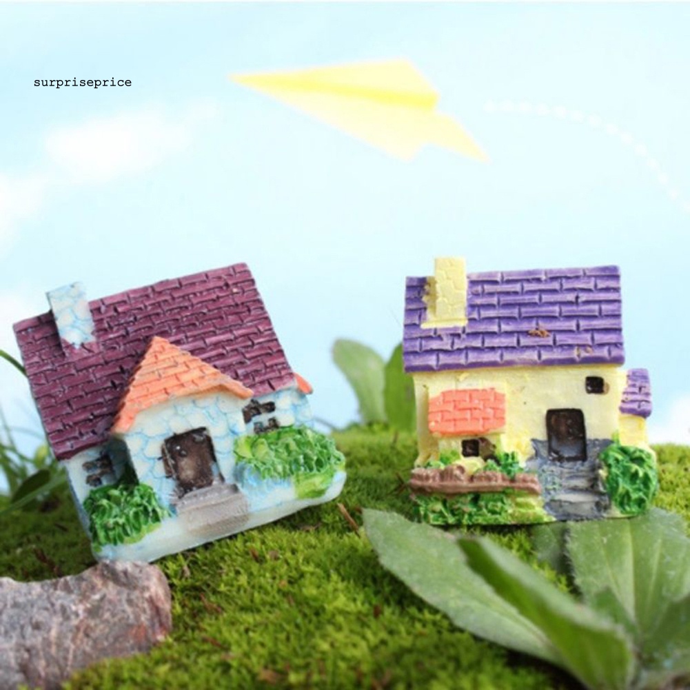 Đồ trang trí Ngôi Nhà Nhỏ Dùng Trang Trí Sân Vườn DIY