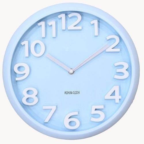 [HOT] Đồng hồ treo tường kim trôi  Aoyun Clock  (Xanh Ngọc)TI308 (Xanh ngọc)