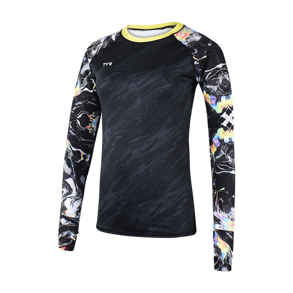 ÁO BƠI TAY DÀI CHỐNG NẮNG TYR OIL SLICK EVANDER LONG SLEEVE RASHGUARD