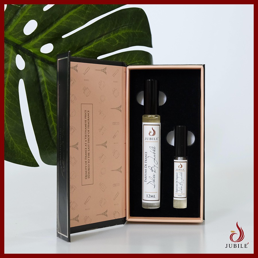 Tinh dầu Nước Hoa Pháp Thơm Lâu Cao cấp Chính hãng Jubilé dạng lăn 12ml & Xịt 5ml