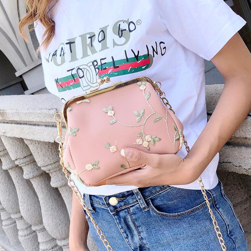 Túi đeo chéo vai HAPPY HOMLIV bằng vải thời trang sành điệu cho nữ