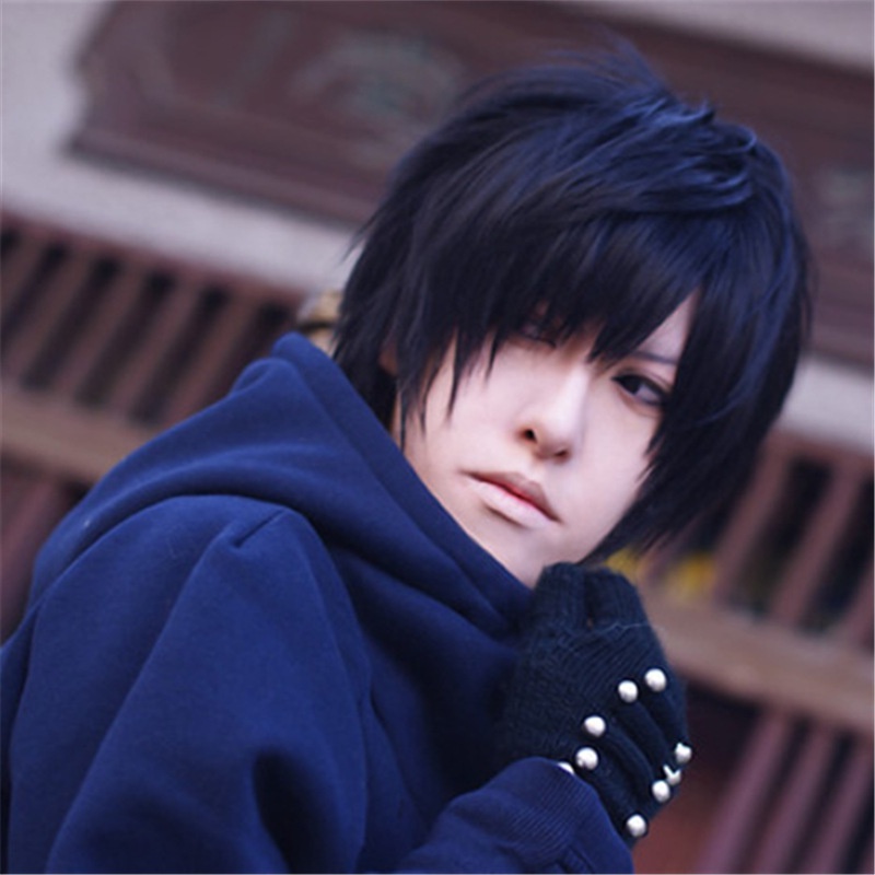 Bộ Tóc Giả cosplay Hai Chiều Bằng Lông Tơ Tự Nhiên Cho Nam Ốp