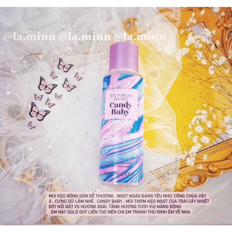 Body mist Victoria’s Secret Dòng Candy Baby