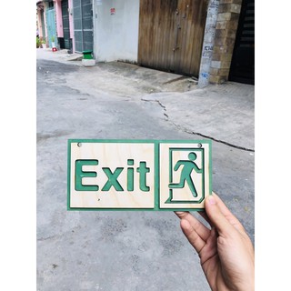 Bảng Gỗ : EXIT