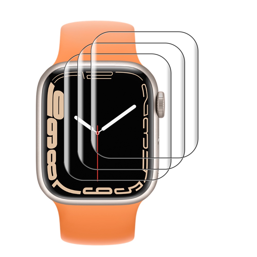Kính Cường Lực Bảo Vệ Màn Hình Đồng Hồ Apple Watch Series 7 6 SE 5 4 iwatch 41 45 41m