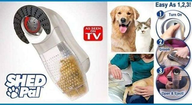 Máy hút lông rụng chó mèo Shed Pal