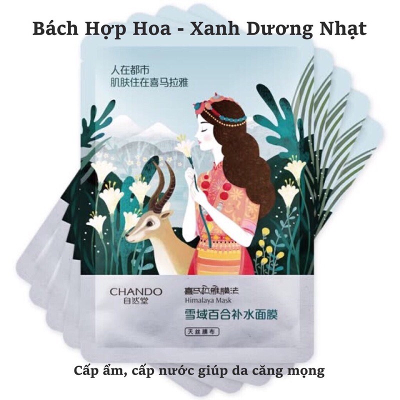 MẶT NẠ CHANDO Sét Mix 21 miếng