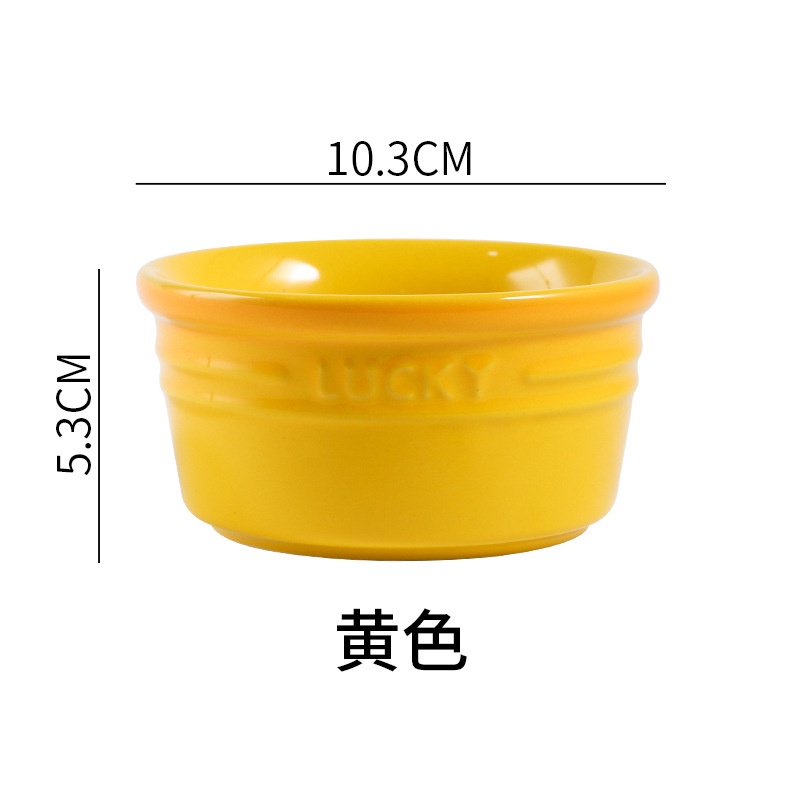 Tô Sứ Nhỏ Màu Gradient Đựng Trứng Hấp Tiện Dụng