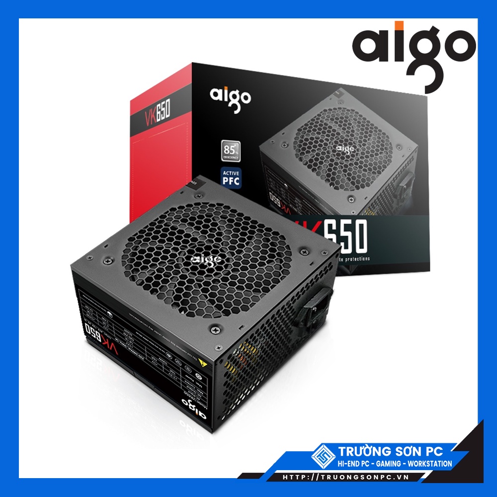 Nguồn Máy Tính AIGO/ Aerocool VX PLUS 650W 500W 350W 230V N-PFC Chính Hãng