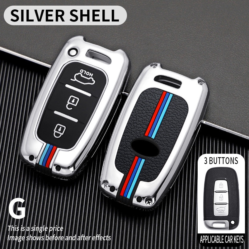 Ốp Bảo Vệ Chìa Khóa Xe Hơi Chuyên Dụng Cho Hyundai IX35 Elantra Sonata 8 9 For Kia Sportage K5 K2 Sorento Optima Forte 2013 2014 2015 2016