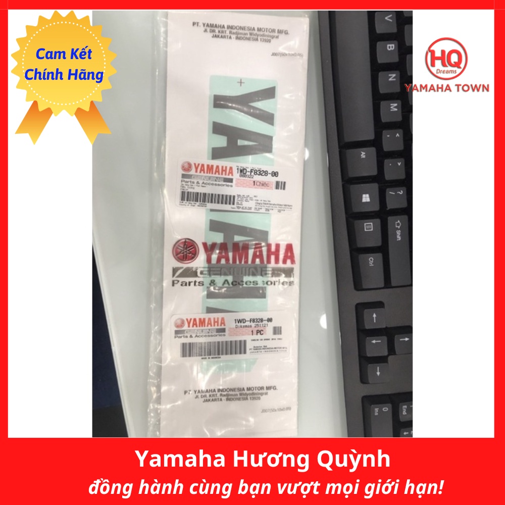 Tem biểu tượng chính hãng Yamaha - Yamaha Town Hương Quỳnh