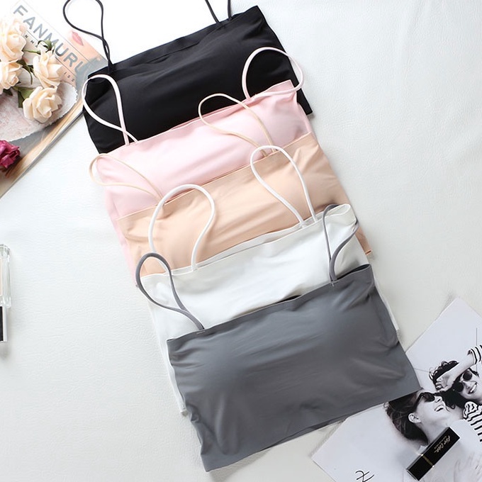 Áo ngực bra quây nữ đúc su bản to thể thao nâng ngực -  Áo lót bralette tập gym coton mềm không gọng mút mỏng YLY201