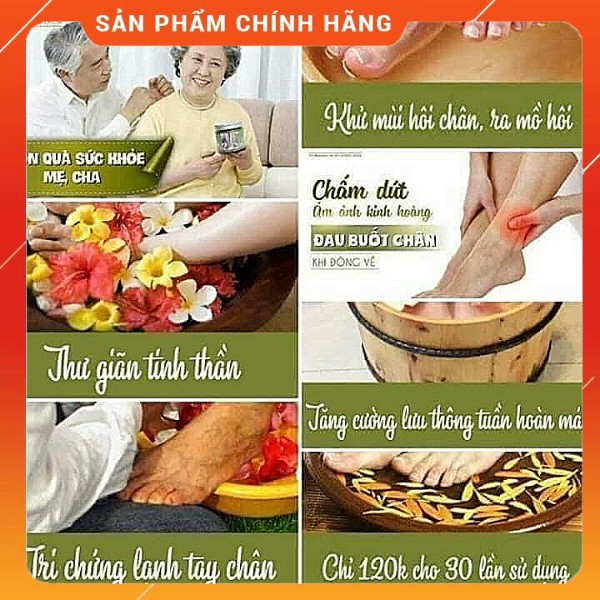 (+Quà) Ngâm Chân Thảo Dược I'm Nature - Giảm Đau Nhức Sưng Phù Chân Giúp Ngủ Ngon - Hũ 500Gr