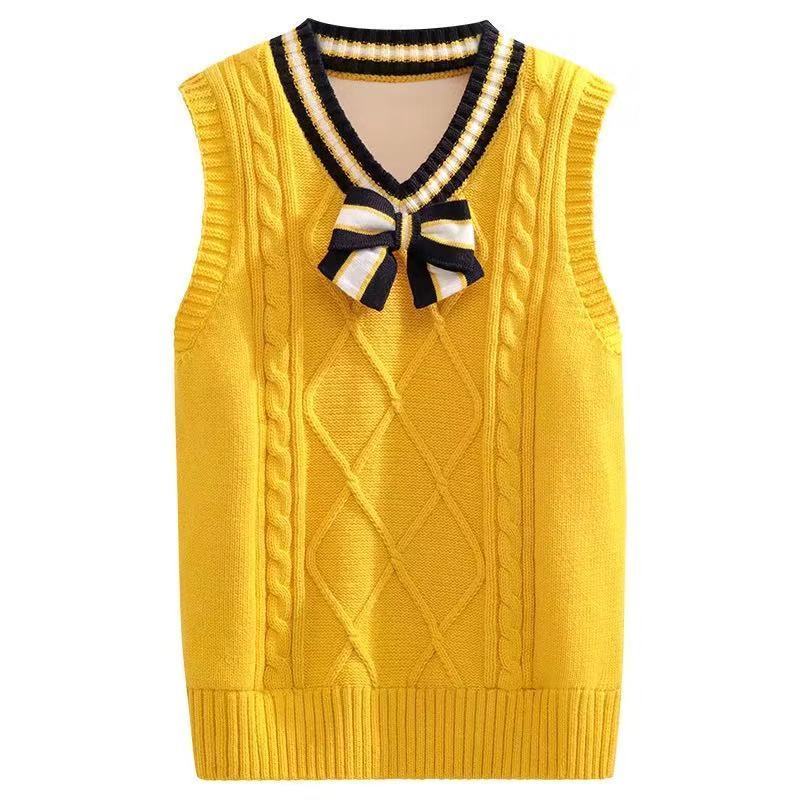 Áo Sweater Dệt Kim Thời Trang Xuân Thu Cho Bé