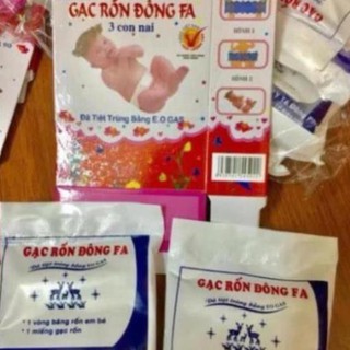 [FREESHIP_GIẢM GIÁ SỐC] Băng Rốn Sơ Sinh Đông Fa (3 Chiếc /1Hộp)