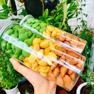 Bánh gấu Nhân Kem Mix 3 vị đóng lon