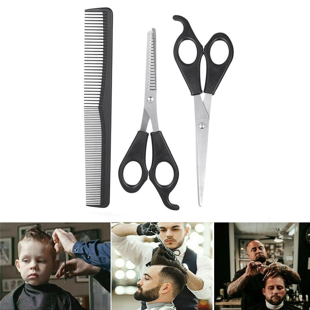 Bộ 3 Kéo Cắt Tóc Cho Người Lớn Và Trẻ Em