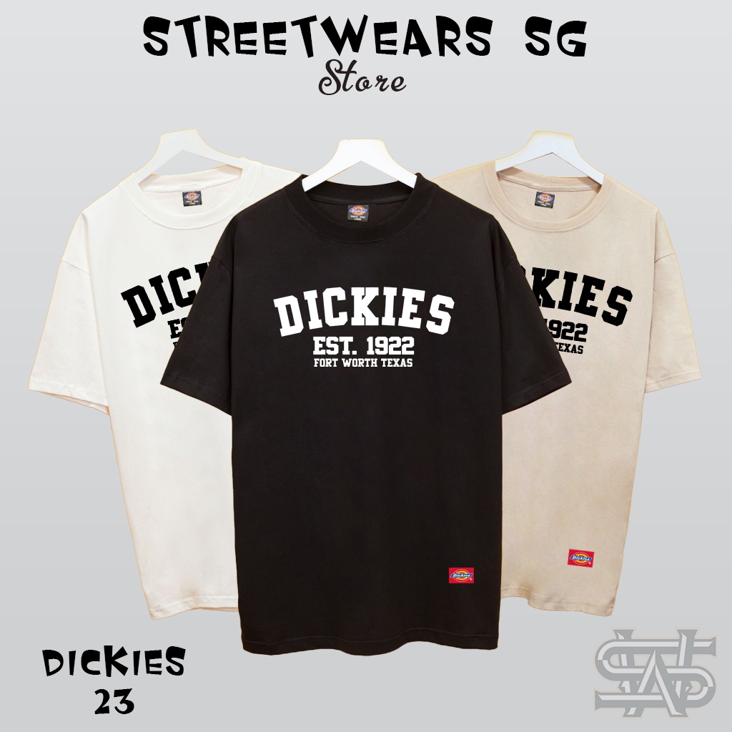 Áo Thun Dickies Est 1922 form rộng - T-Shirt Dickies cao cấp-DK23-Streetwears SG