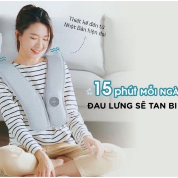 [ FREESHIP ] Máy đấm lưng 16 tốc độ giúp thư giãn cơ thể chính hãng Bear - Hàng Quốc Tế