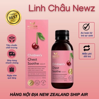 Harker Herbals Children’s Chest Soothes - Hỗ trợ xử lý ho đêm cho bé 150ml