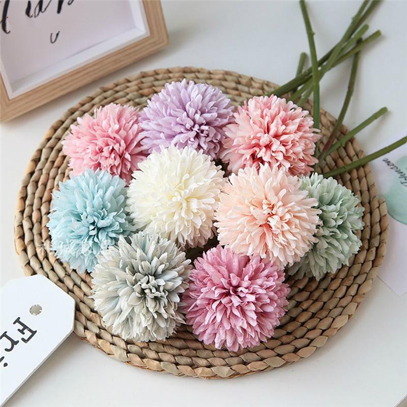 1 Bông Hoa Bồ Công Anh Nhân Tạo Trang Trí Nội Thất