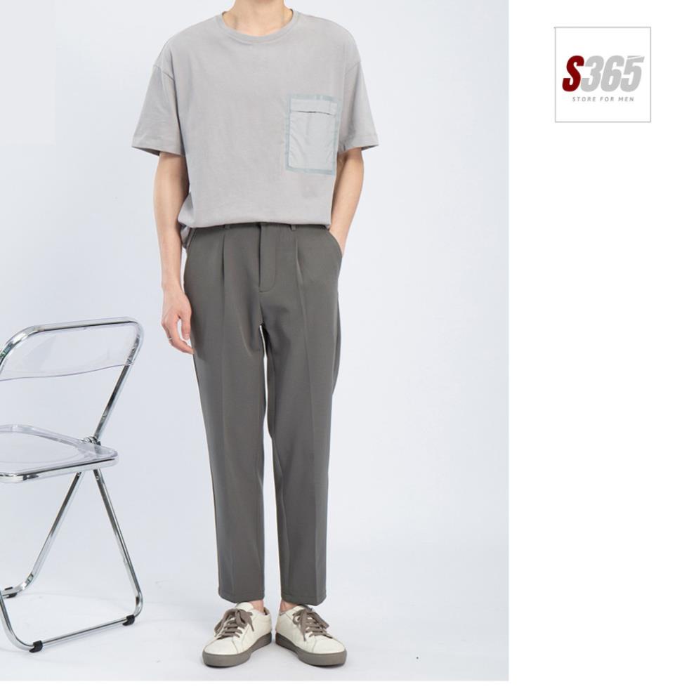 Quần âu nam ống rộng 1 nút cài giữa chất vải Nano thoáng mát thời trang S365 - JBA01 | BigBuy360 - bigbuy360.vn