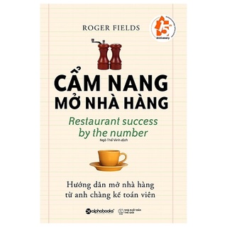 Sách - cẩm nang mở nhà hàng - alpha books