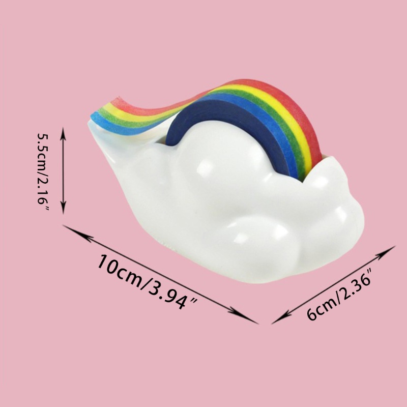 Bộ Băng Keo Dán Hình Đám Mây Nhiều Màu Trang Trí Sổ Tay DIY Cho Bé