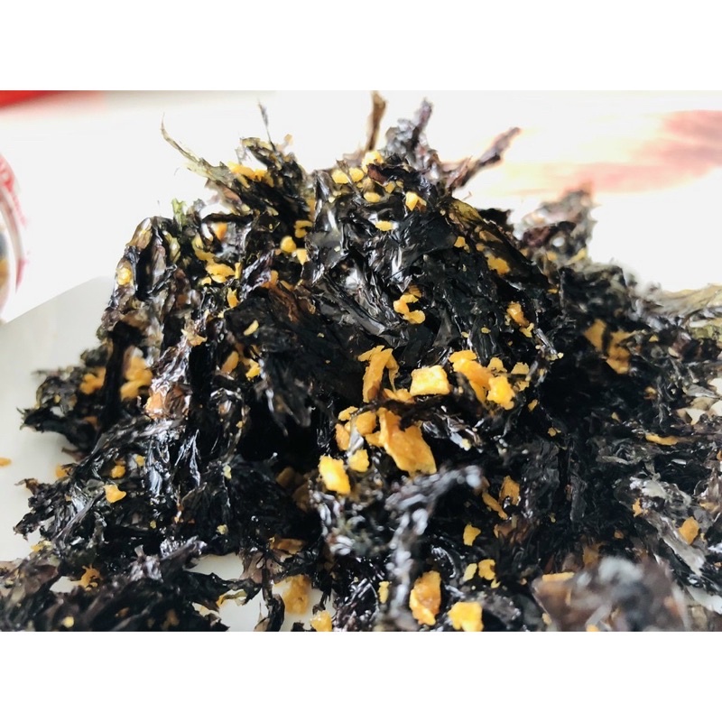 Rong Biển Cháy Tỏi , Rong Biển Mè túi 500gr