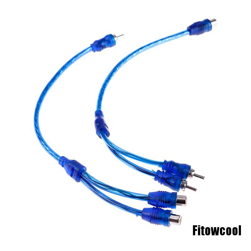 1 Dây Cáp Âm Thanh Chia Chữ Y Chuyển Đổi RCA female Sang male Tiện Dụng