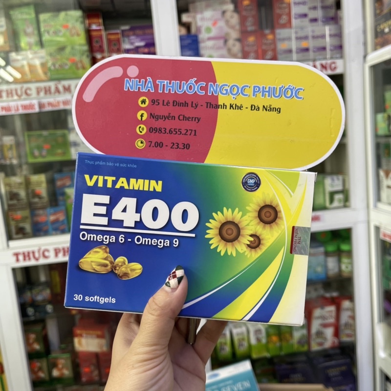 Vitamin E 400 - Omega 6 - 9
