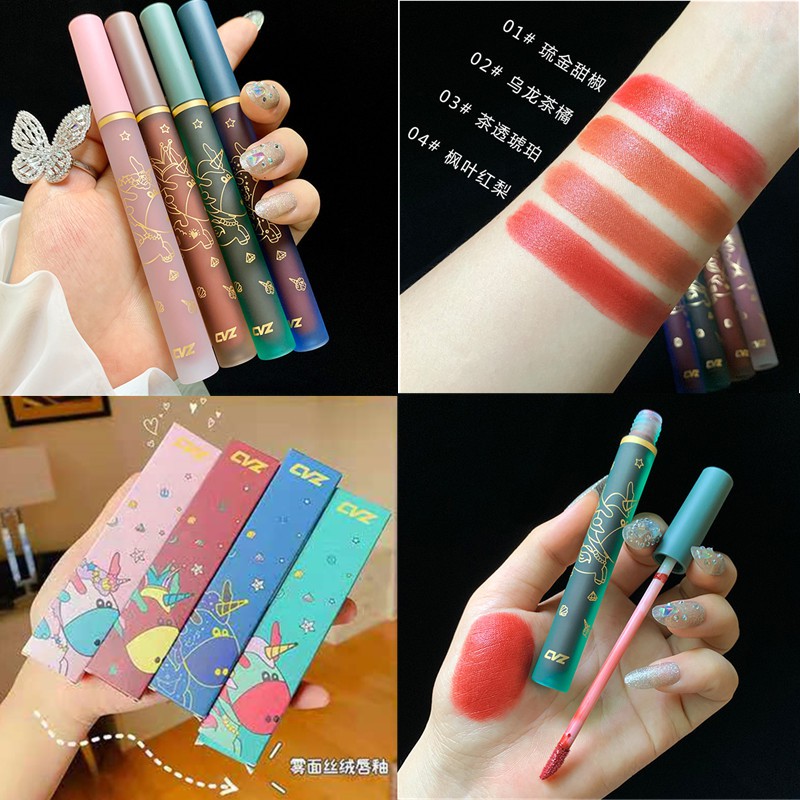 Son kem lì lâu trôi CVZ lên màu chuẩn đẹp chất lượng cao