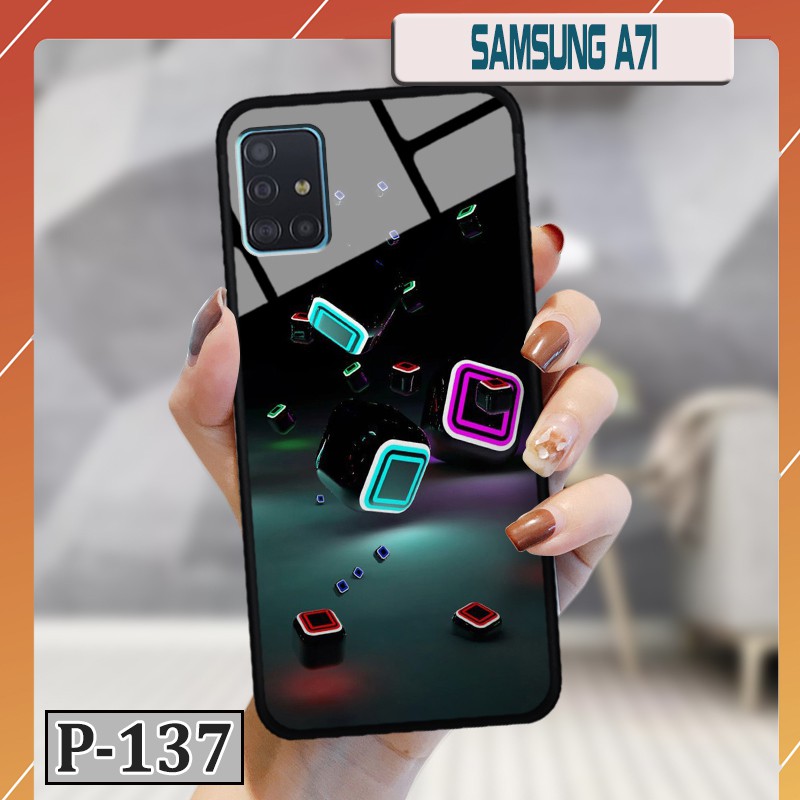 [Mã ELORDER5 giảm 10k đơn 20k] Ốp Samsung Galaxy A71 - lưng kính in hình 3D