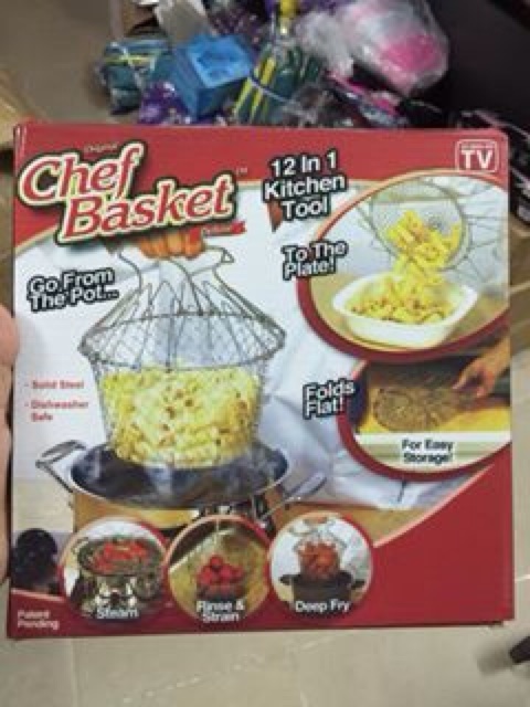 Dụng cụ rổ chiên đa năng thông minh