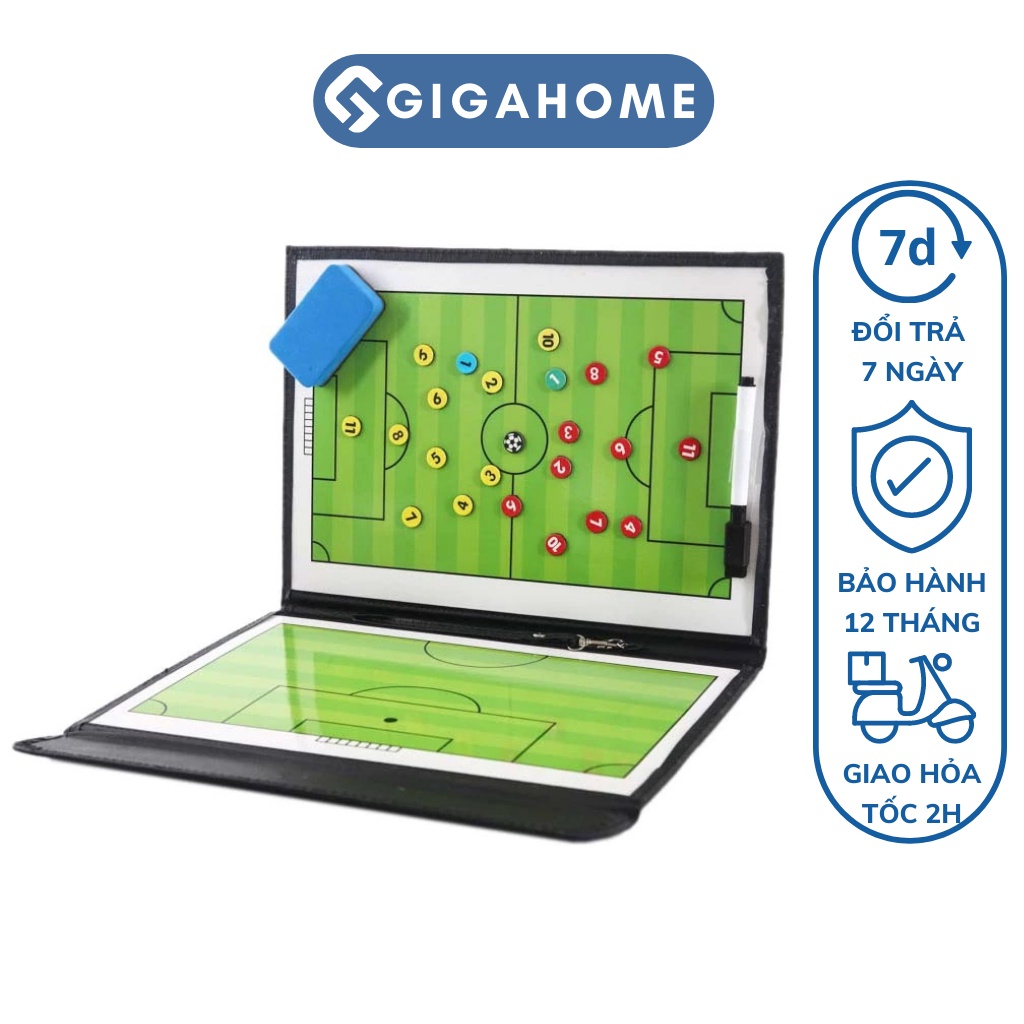 Bảng Chiến Thuật Bóng Đá Gấp Gọn GIGAHOME Kèm Bút Dạ Tiện Lợi 6135