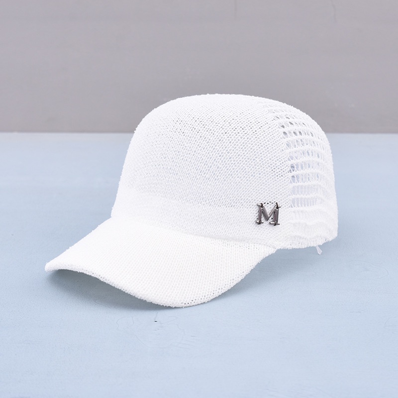 New M Print Breathable Sun Protection Cap