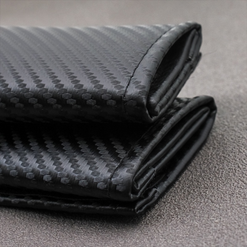 Bộ 2 Miếng Bọc Dây Đai An Toàn Bằng Sợi Carbon Cho Xe Hơi Ford Focus Fiesta Ka Ranger T6/T7/T8 Fusion Everest