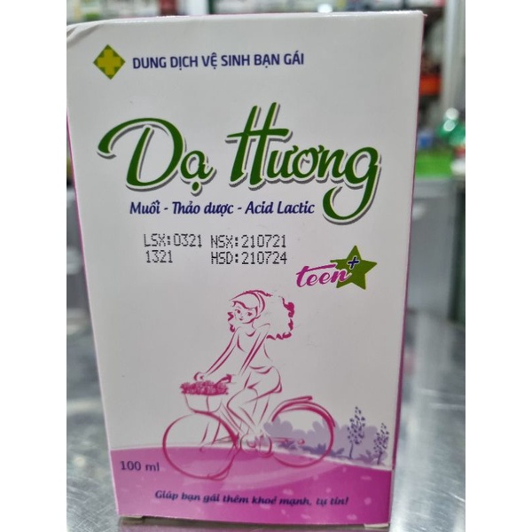 Dung Dịch Vệ Sinh Phụ Nữ DẠ HƯƠNG Teen