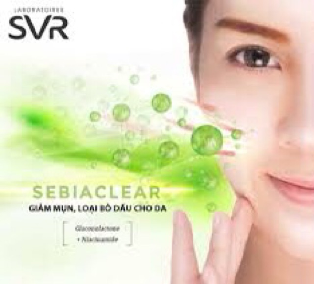 Gel Rửa Mặt Và Tẩy Tế Bào Chết SVR Sebiaclear Gel Moussant 50ml