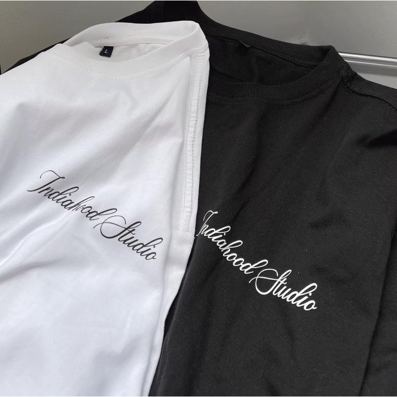 (có sẵn) Áo thun Tay lỡ Form rộng Indiahood unisex (nam nữ mặc được)