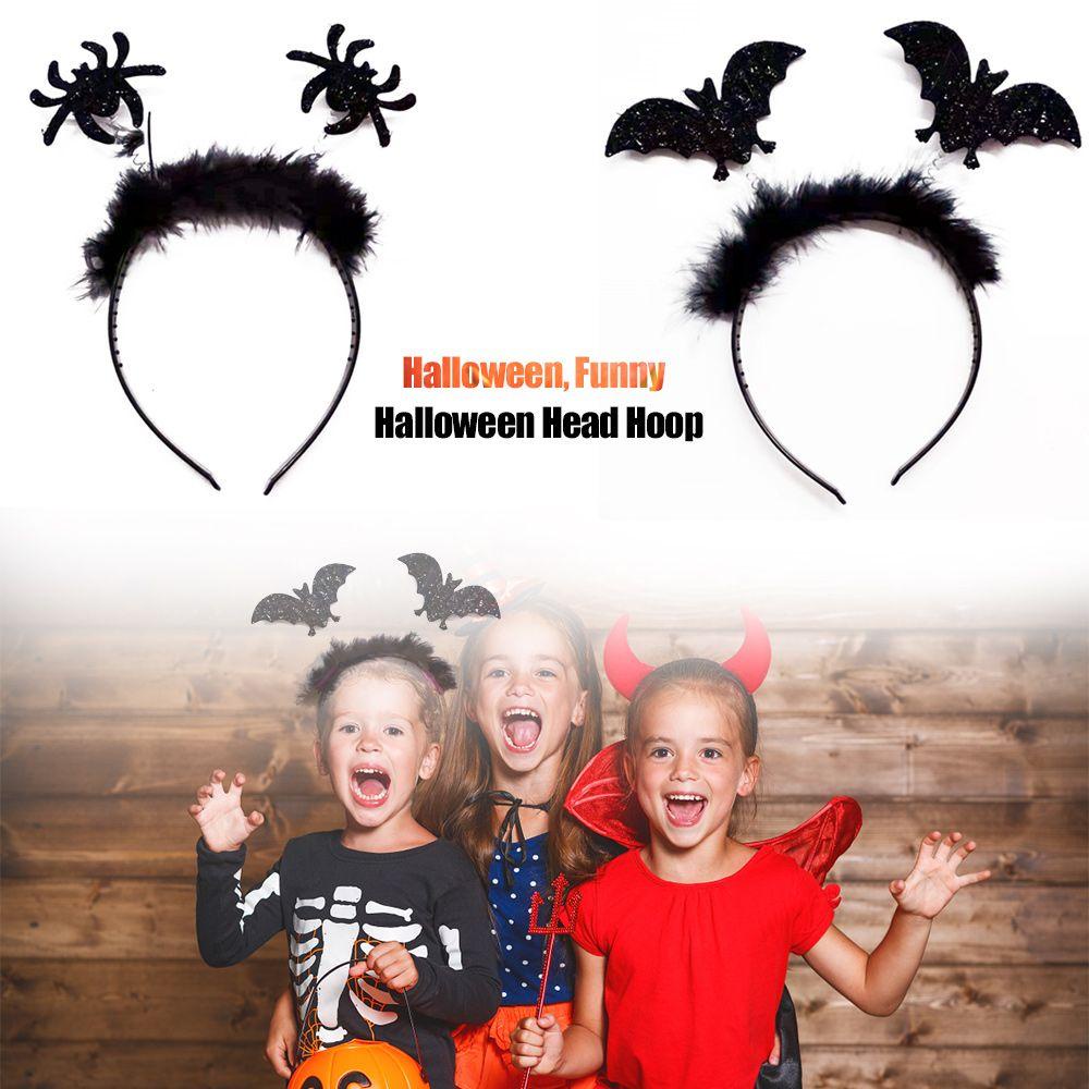 Bộ 4 Băng Đô Cài Tóc Hóa Trang Halloween
