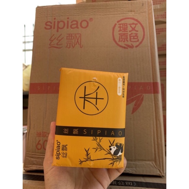 COMBO 6 GÓI GIẤY ĂN GẤU TRÚC SIÊU DAI MỖI GÓI 300 TỜ