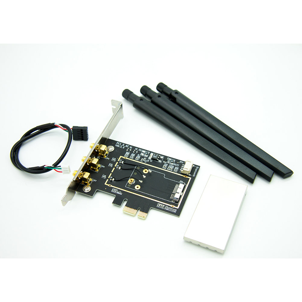 Ăng Ten Cho Pc / Hacktosh Bcm94360Cs2 Bcm943602Cs Wifi + Bluetooth 4.0 Sang Pci-E X1 | BigBuy360 - bigbuy360.vn