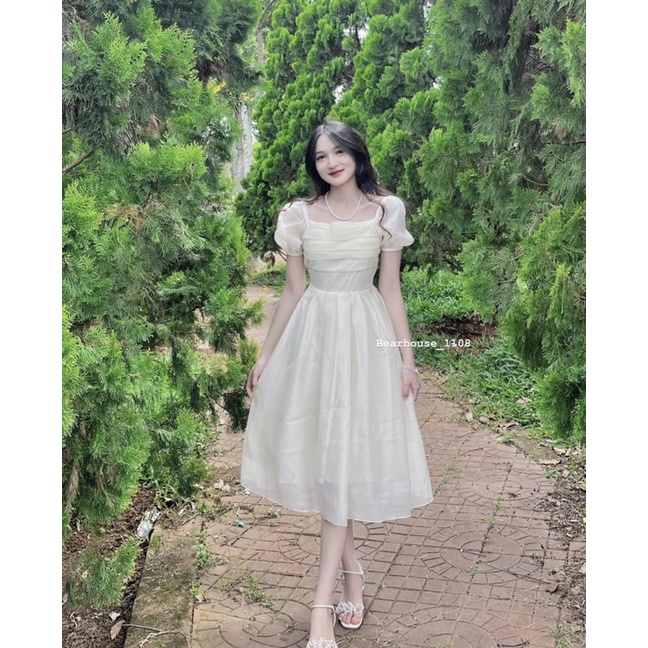 ❌ ĐẦM - VÁY DÁNG DÀI CÔNG CHÚA NGỰC XẾP *ANNY * mặc sinh nhật, kỷ yếu, đi tiệc