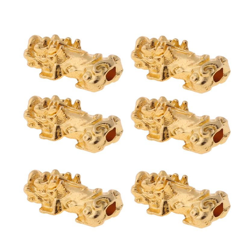 Set 10 Hạt Cườm Xỏ Lỗ Xỏ Dây May Mắn