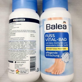 🌸#Muối biển ngâm chân Balea Fuss Vital bad